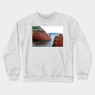 Ladram Bay Jurassic Devon England Crewneck Sweatshirt